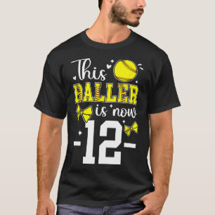 12. Geburtstag Softll Mädchen Zwölf Jahre alt Soft T-Shirt