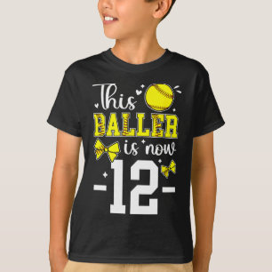 12. Geburtstag Softll Mädchen Zwölf Jahre alt Soft T-Shirt