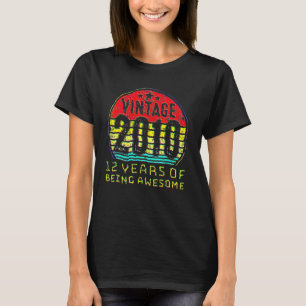 12. Geburtstag Vintage 2010 12. Geburtstag T-Shirt