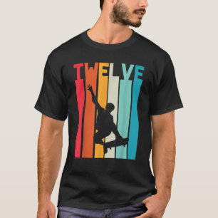 12. Geburtstag Vintages Geschenk Jungen Kinder Ska T-Shirt