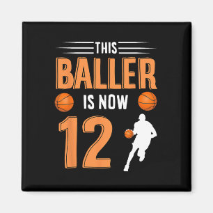 12. Geburtstagsbasketball - Dieser Baller ist jetz Magnet