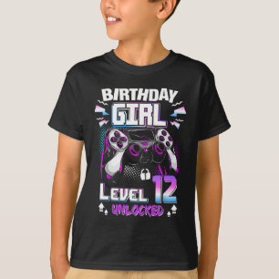 12. Geburtstagskinder Stufe 12 ungesperrt 12 Jahre T-Shirt