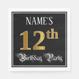 12. Geburtstagsparty - Extravagantes Drehbuch, Imi Serviette