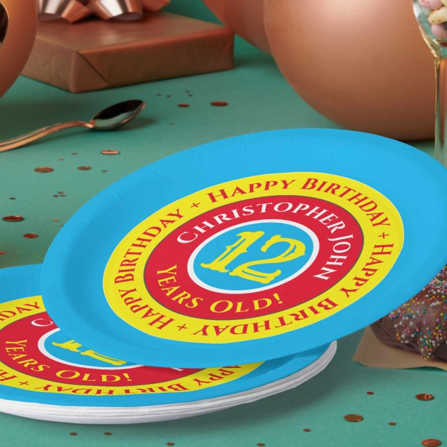 12. Geburtstagsparty Paper Teller (Von Creator hochgeladen)