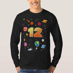 12. Geburtstagsraum 12 Jahre alter Tag T-Shirt