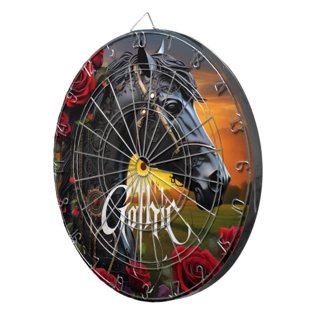 #12 Gothic Fun  Dartscheibe (Vorderseite rechts)