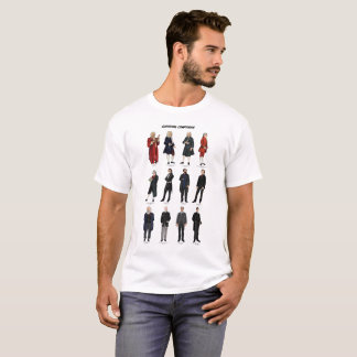12 Große klassische Komponisten T-Shirt