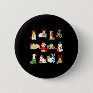 12 Hase Weihnachten Hase Kaninchen Weihnachten Xma Button