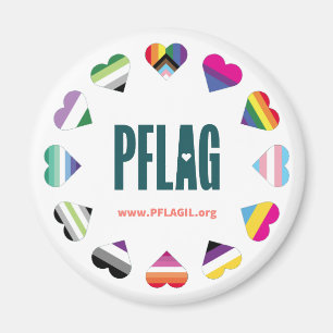 12 Herz-Kreislauf-PFLAG-Magnet Magnet