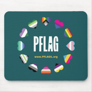 12 Herz-Kreislauf-PFLAG-Mousepad Mousepad