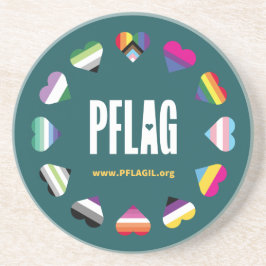 12 Herz-Kreislauf-PFLAG Sandstone Untersetzer