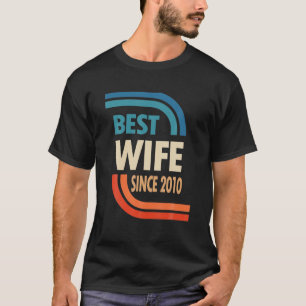 12. Hochzeitstag für sie - Beste Ehefrau seit T-Shirt