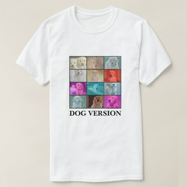 12 Hunde Foto Shirt | Dog-Version-Tour (Design vorne)