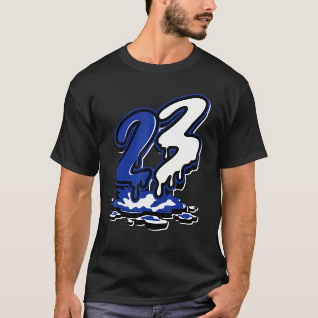 12 Hyper Royal Number 23 Air Hyper Royal 12 T-Shirt (Vorderseite)