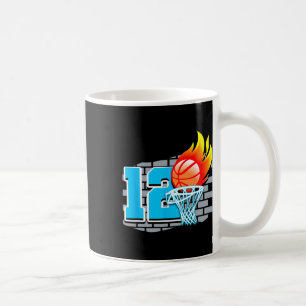 12 Jahre alt 12. Bysketbyll Geburtstagsparty Thema Kaffeetasse