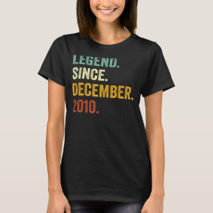12 Jahre alt 12. Geburtstag seit Dezember T-Shirt