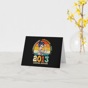 12 Jahre alt 2013 Vintages Geschenk Frauen 12. Geb Karte