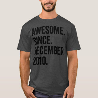 12 Jahre alt Dezember 2010 12. Geburtstag2 T-Shirt