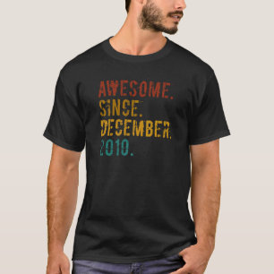 12 Jahre alt Phantastisch seit Dezember 2010 12. G T-Shirt