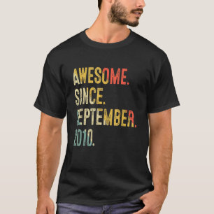 12 Jahre alt Phantastisch seit September 2010 12. T-Shirt