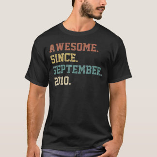 12 Jahre alt Phantastisch seit September 2010 12. T-Shirt