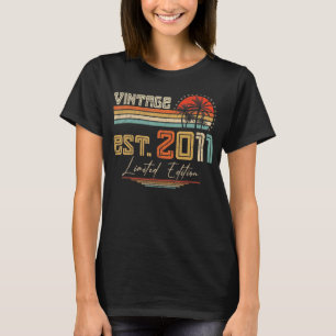 12 Jahre alte Vintage 2011 12. Geburtstag 1 T-Shirt