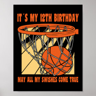 12 Jahre Altes Glück 12. Geburtstag Bysketbyll 12. Poster