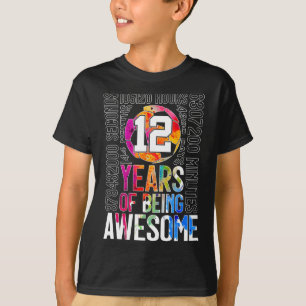 12 Jahre Awesome Fußball 12. Geburtstag _1 T-Shirt