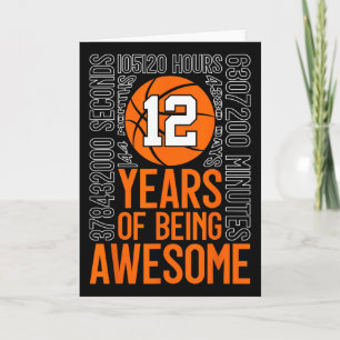 12 Jahre Awesome Sketll 12. Geburtstag Karte