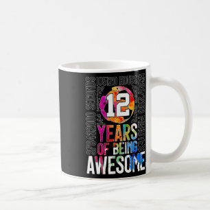 12 Jahre großartig sein Fußball 12. Geburtstag _1 Kaffeetasse