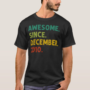 12 Jahre Phantastisch seit Dezember 2010 12. Bir T-Shirt