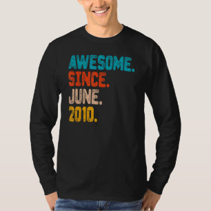 12 Jahre Phantastisch seit Juni 2010 12. Geburtsta T-Shirt