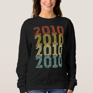 12 Jahre Vintager Geburtstag 2010 12. Geburtstag Sweatshirt