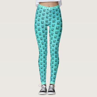 12. Jubiläums-Pfauenfedern Leggings