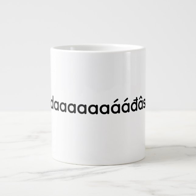 12 Jumbo-Tasse (Vorderseite)