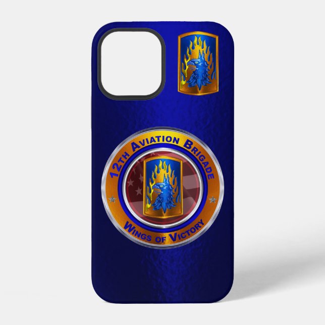 12. Kampfhubschrauberbrigade  iPhone Hülle (Rückseite)