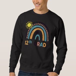 12. Klasse Süßer Regenbogen Zurück zur Schule 2 Sweatshirt
