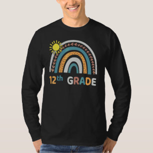12. Klasse Süßer Regenbogen Zurück zur Schule T-Shirt