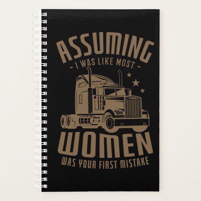 12.Lastkraftwagen für einen Lastwagenfahrer Planer (Vorderseite)