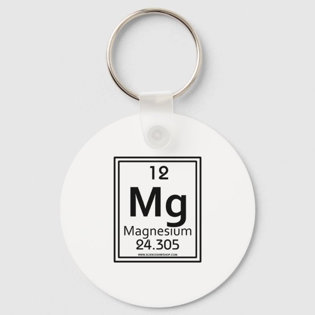 12 Magnesium Schlüsselanhänger (Vorderseite)