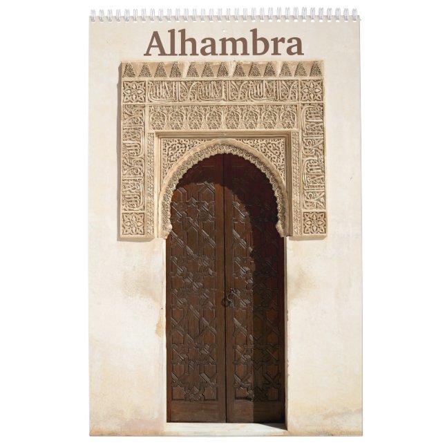12 Monate Alhambra & Generalife Wall Calendar Kalender (Titelbild)