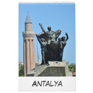 12 Monate Antalya, Türkei Kalender