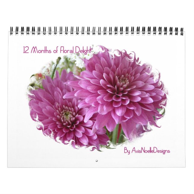 12 Monate Blumenkohl-Blume Kalender (Titelbild)