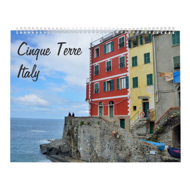12 Monate Cinque Terre, Italien Foto Kalender (Titelbild)