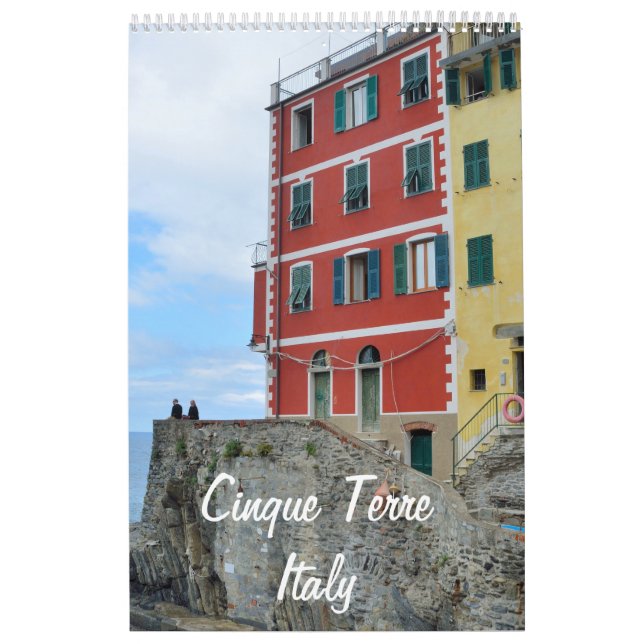 12 Monate Cinque Terre, Italien Foto Kalender (Titelbild)