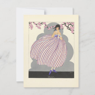 12 Monate des Jahres, Prairiale Kunst Postkarte