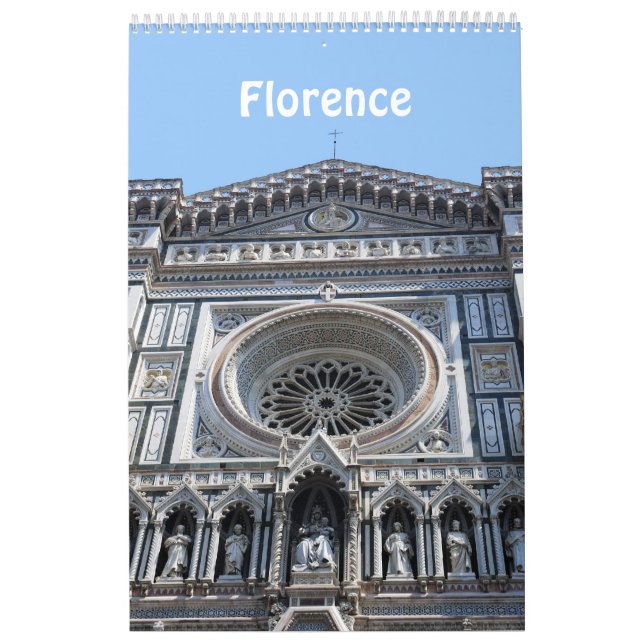 12 Monate Florenz, Italien Foto Kalender (Titelbild)