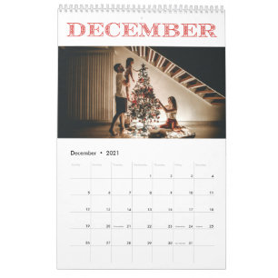 12 Monate Foto Kalender