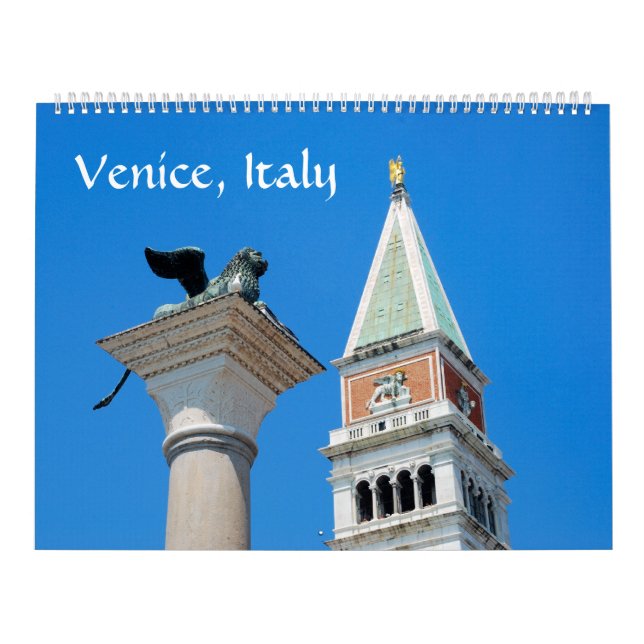 12 Monate Foto Kalender in Venedig (Titelbild)