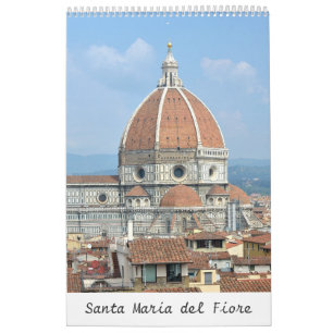12 Monate Foto Santa Maria del Fiore Kalender